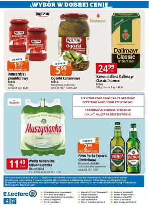Katalog E.Leclerc w: Zakopane | Najlepsze oferty dla wszystkich klientów | 2025-08-08T00:00:00.000Z - 2025-09-08T00:00:00.000Z