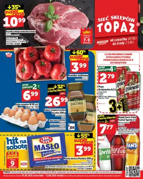 Katalog Topaz w: Maków Mazowiecki | Topaz gazetka | 2025-08-07T00:00:00.000Z - 2025-08-13T00:00:00.000Z