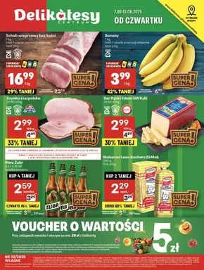 Katalog Delikatesy Centrum w: Szamotuły | Ekskluzywne okazje | 2025-08-07T00:00:00.000Z - 2025-08-13T00:00:00.000Z