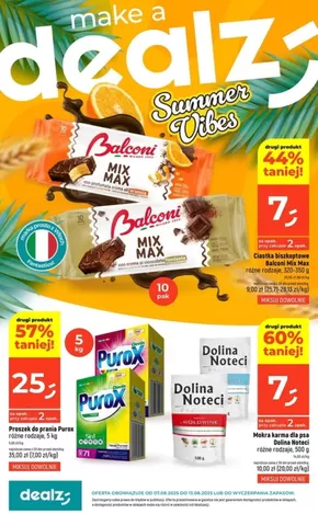 Katalog Dealz | Dealz NOWA GAZETKA | 2025-08-07T00:00:00.000Z - 2025-08-13T00:00:00.000Z