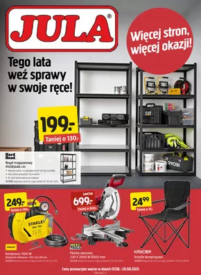 Katalog Jula w: Wrocław | Więcej stron, więcej okazji! | 2025-08-07T00:00:00.000Z - 2025-08-20T00:00:00.000Z