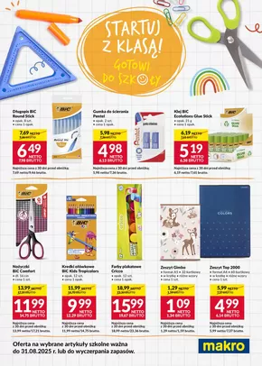 Katalog Makro w: Rybnik | Ulotka Back to School | 2025-08-06T00:00:00.000Z - 2025-08-31T00:00:00.000Z