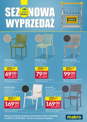 Katalog Makro w: Rybnik | Ulotka Sezonowa Wyprzedaż | 2025-07-28T00:00:00.000Z - 2025-08-31T00:00:00.000Z
