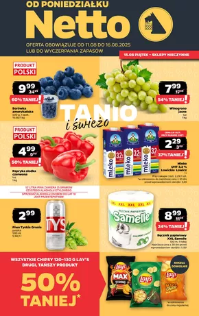 Katalog Netto w: Dukla | Rabaty i promocje | 2025-08-10T00:00:00.000Z - 2025-08-16T00:00:00.000Z