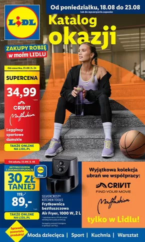Katalog Lidl w: Grudziądz | OFERTA WAŻNA OD 18.08 | 2025-08-11T00:00:00.000Z - 2025-08-23T00:00:00.000Z