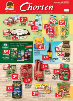 Katalog Chorten w: Węgorzewo | Świetna oferta dla wszystkich klientów | 2025-08-14T00:00:00.000Z - 2025-08-20T00:00:00.000Z