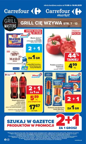 Katalog Carrefour Market w: Bełchatów | Gazetka Carrefour, Market ju&#380; od poniedzia&#322;ku | 2025-08-10T00:00:00.000Z - 2025-08-16T00:00:00.000Z