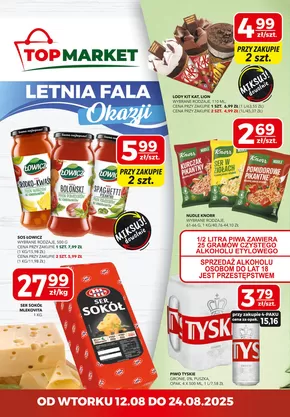Katalog Top Market w: Sierpc | Top Market gazetka | 2025-08-12T00:00:00.000Z - 2025-08-24T00:00:00.000Z