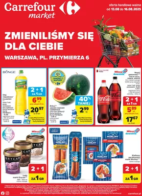 Katalog Carrefour w: Kwidzyn | Gazetka Zmienili&#347;my si&#281; dla Ciebie  | 2025-08-12T00:00:00.000Z - 2025-08-16T00:00:00.000Z