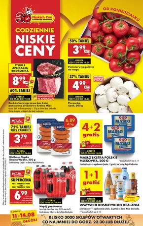 Katalog Biedronka w: Tczew | Najlepsze oferty dla wszystkich klientów | 2025-08-11T00:00:00.000Z - 2025-08-16T00:00:00.000Z