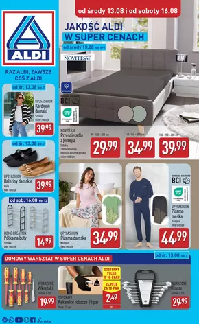 Katalog Aldi w: Reda | Najlepsze oferty dla wszystkich klientów | 2025-08-13T00:00:00.000Z - 2025-08-16T00:00:00.000Z