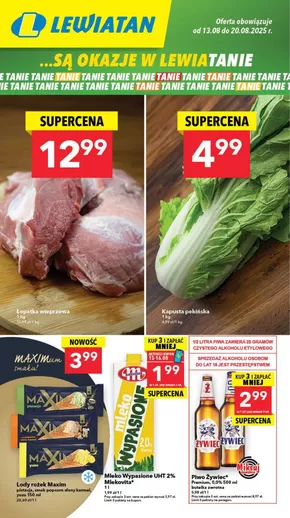 Katalog Lewiatan w: Czarna | Najlepsze oferty dla oszczędnych | 2025-08-13T00:00:00.000Z - 2025-08-20T00:00:00.000Z