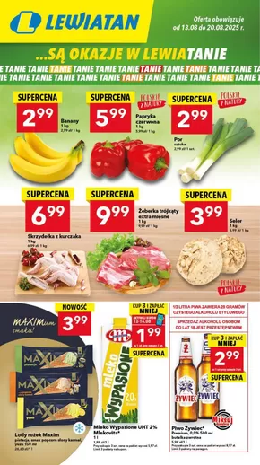 Katalog Lewiatan w: Rajgród | Aktualne okazje i oferty | 2025-08-13T00:00:00.000Z - 2025-08-20T00:00:00.000Z