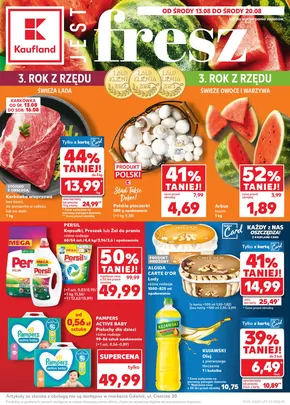 Katalog Kaufland w: Rawa Mazowiecka | Kaufland Gazetka | 2025-08-13T00:00:00.000Z - 2025-08-20T00:00:00.000Z