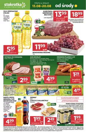 Katalog Stokrotka w: Sosnowiec | Najlepsze oferty dla wszystkich łowców okazji | 2025-08-13T00:00:00.000Z - 2025-08-20T00:00:00.000Z