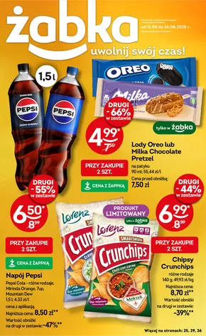 Katalog Żabka w: Przylep | Żabka Polska sp. z o.o. | 2025-08-13T00:00:00.000Z - 2025-08-26T00:00:00.000Z