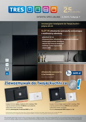 Katalog Tres | Zlewozmywak do Twojej kuchni za  | 2025-08-13T00:00:00.000Z - 2025-09-30T00:00:00.000Z