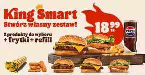 Katalog Burger King w: Tczew | King smart  | 2025-08-13T00:00:00.000Z - 2025-08-27T00:00:00.000Z