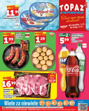 Katalog Topaz w: Brańszczyk | Nasze najlepsze oferty dla Ciebie | 2025-08-14T00:00:00.000Z - 2025-08-20T00:00:00.000Z