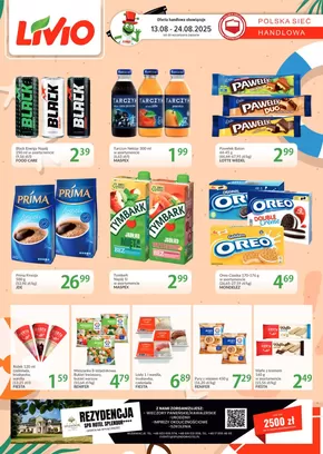 Katalog Livio w: Toruń | Nasze najlepsze oferty dla Ciebie | 2025-08-13T00:00:00.000Z - 2025-08-24T00:00:00.000Z