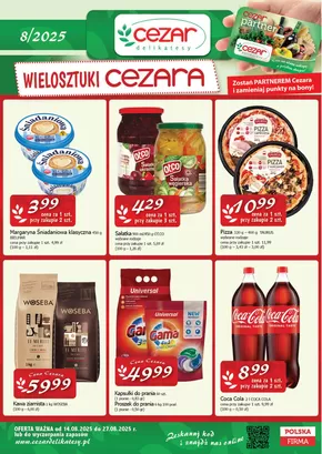 Cezar Delikatesy gazetka