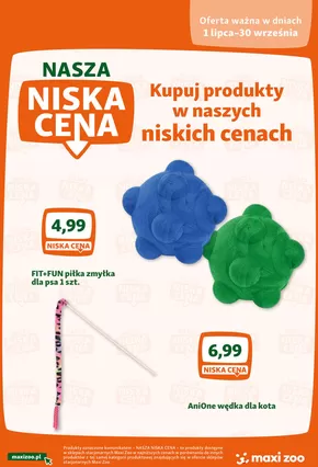 Katalog Maxi Zoo w: Rybnik | Kupuj produkty w naszych niskich cenach | 2025-08-14T00:00:00.000Z - 2025-09-30T00:00:00.000Z