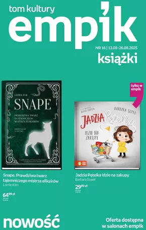 Katalog Empik w: Kartuzy | Nasze najlepsze okazje | 2025-08-14T00:00:00.000Z - 2025-08-26T00:00:00.000Z