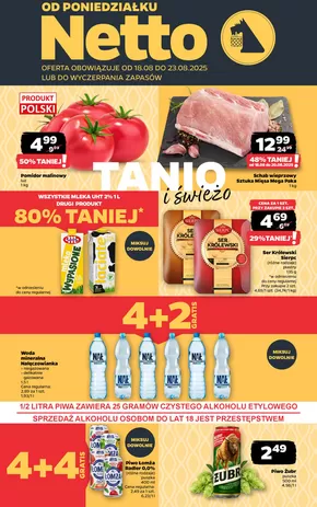 Katalog Netto | Nasze najlepsze okazje | 2025-08-17T00:00:00.000Z - 2025-08-23T00:00:00.000Z