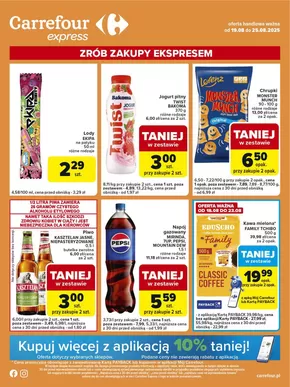 Katalog Carrefour Express w: Zawichost | Specjalne oferty dla Ciebie | 2025-08-18T00:00:00.000Z - 2025-08-25T00:00:00.000Z