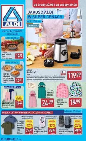 Katalog Aldi w: Chojnice | Aktualne promocje specjalne | 2025-08-27T00:00:00.000Z - 2025-08-30T00:00:00.000Z