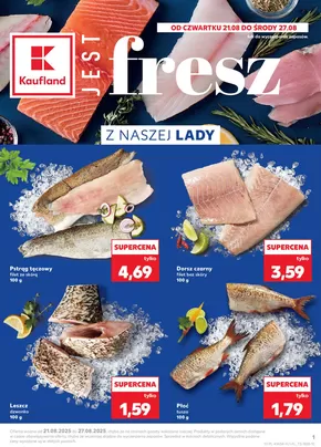 Katalog Kaufland w: Myszków | Atrakcyjne oferty specjalne dla wszystkich | 2025-08-21T00:00:00.000Z - 2025-08-27T00:00:00.000Z