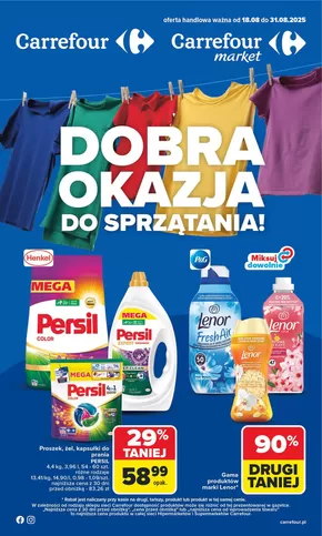 Katalog Carrefour w: Tczew | Gazetka Dobra okazja do sprz&#261;tania | 2025-08-17T00:00:00.000Z - 2025-08-31T00:00:00.000Z