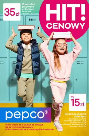 Katalog Pepco w: Bartoszyce | Pepco Gazetka Wszystko do szkoły jest tu | 2025-08-21T00:00:00.000Z - 2025-09-03T00:00:00.000Z