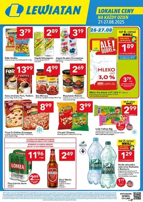 Katalog Lewiatan w: Bychawa | Świetna oferta dla wszystkich klientów | 2025-08-21T00:00:00.000Z - 2025-08-27T00:00:00.000Z
