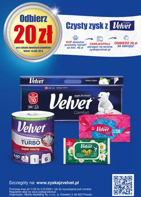 Katalog Wizan w: Andrychów |  Nowa promocja z Velvet ! | 2025-08-20T00:00:00.000Z - 2025-10-05T00:00:00.000Z