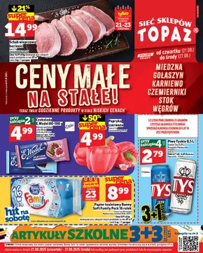 Katalog Topaz w: Maków Mazowiecki | Najlepsze oferty dla wszystkich łowców okazji | 2025-08-21T00:00:00.000Z - 2025-08-27T00:00:00.000Z