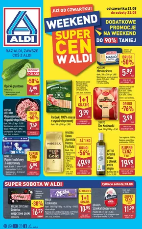 Katalog Aldi w: Jelenia Góra | Świetna oferta dla łowców okazji | 2025-08-21T00:00:00.000Z - 2025-08-23T00:00:00.000Z