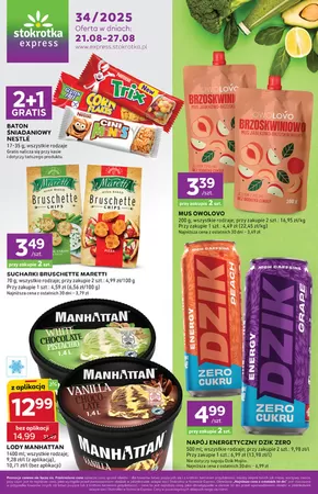 Katalog Stokrotka | Najlepsze oferty dla oszczędnych | 2025-08-21T00:00:00.000Z - 2025-08-27T00:00:00.000Z