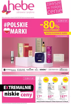 Katalog Hebe w: Kielce | Hebe gazetka | 2025-08-22T00:00:00.000Z - 2025-09-07T00:00:00.000Z