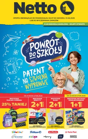 Katalog Netto w: Głogów | Szeroki wybór ofert | 2025-07-27T00:00:00.000Z - 2025-08-31T00:00:00.000Z
