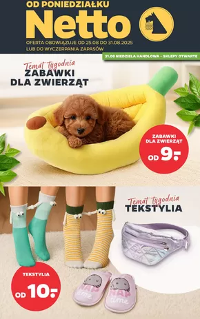 Katalog Netto w: Głogów | Atrakcyjne oferty specjalne dla wszystkich | 2025-08-24T00:00:00.000Z - 2025-08-31T00:00:00.000Z