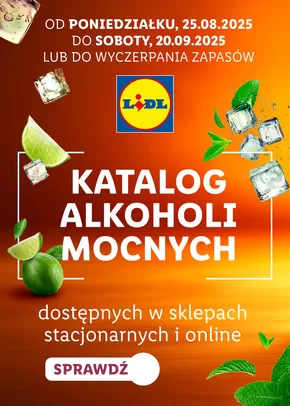 Katalog Lidl w: Starogard Gdański | KATALOG ALKOHOLI MOCNYCH | 2025-08-25T00:00:00.000Z - 2025-09-20T00:00:00.000Z