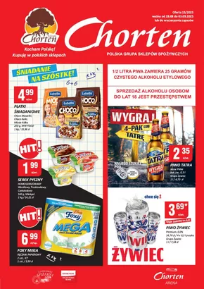 Katalog Chorten w: Józefów (Mazowieckie) | Ekskluzywne oferty i okazje | 2025-08-28T00:00:00.000Z - 2025-09-03T00:00:00.000Z