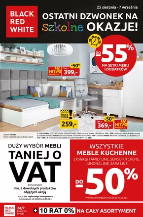 Katalog Black Red White w: Wolbrom | Black Red White gazetka | 2025-08-26T00:00:00.000Z - 2025-09-10T00:00:00.000Z