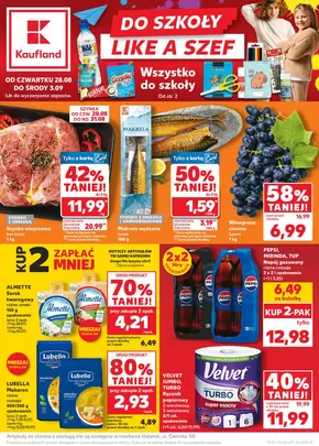 Katalog Kaufland | Kaufland Gazetka | 2025-08-28T00:00:00.000Z - 2025-09-03T00:00:00.000Z