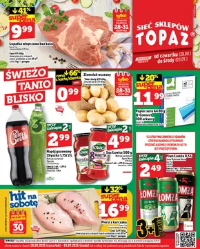 Katalog Topaz w: Sianów | Ekskluzywne okazje | 2025-08-28T00:00:00.000Z - 2025-09-03T00:00:00.000Z