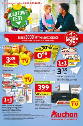 Katalog Auchan w: Dziadkowice | Ekskluzywne oferty i okazje | 2025-08-28T00:00:00.000Z - 2025-09-03T00:00:00.000Z