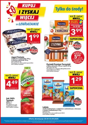Katalog Lewiatan w: Tylmanowa | Najlepsze oferty dla oszczędnych | 2025-08-28T00:00:00.000Z - 2025-09-03T00:00:00.000Z