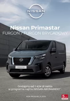 Katalog Nissan | Nowy Primastar | 2025-08-26T00:00:00.000Z - 2026-08-26T00:00:00.000Z