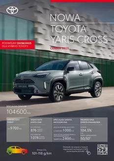 Katalog Toyota w: Długołęka | spec yaris cross 2025 | 2025-08-26T00:00:00.000Z - 2025-12-31T00:00:00.000Z
